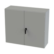 Корпус: 42 x 48 x 16 дюймов, настенное крепление, углеродистая сталь (PN# SCE-424816WFLP)