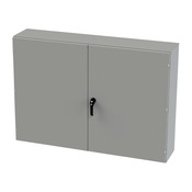 Корпус: 42 x 60 x 12 дюймов, настенное крепление, углеродистая сталь (PN# SCE-426012WFALP)