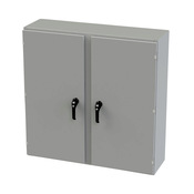 Корпус: 42 x 42 x 12 дюймов, настенное крепление, углеродистая сталь (PN# SCE-42EL4212WFLP)