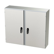 Корпус: 42 x 48 x 12 дюймов, настенное крепление, нержавеющая сталь 304 (PN# SCE-42EL4812SSWFLP)