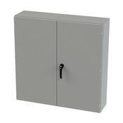 Корпус: 48 x 48 x 12 дюймов, настенное крепление, углеродистая сталь (PN# SCE-484812WFLP)