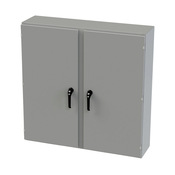 Корпус: 48 x 48 x 12 дюймов, настенное крепление, углеродистая сталь (PN# SCE-48EL4812WFLP)