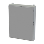 Корпус: 48 x 36 x 8 дюймов, настенное крепление, углеродистая сталь (PN# SCE-48H3608LP)