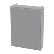 Корпус: 48 x 36 x 10 дюймов, настенное крепление, углеродистая сталь (PN# SCE-48H3610LP)