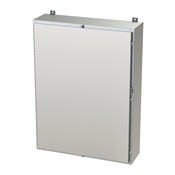 Корпус: 48 x 36 x 10 дюймов, настенное крепление, нержавеющая сталь 304 (PN# SCE-48H3610SSLP)