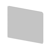 Subpanel: 48 x 44in, 11 gauge, carbon steel (PN# SCE-60P48F1)