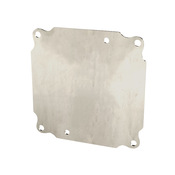 Субпанель: 5 x 5 дюймов, калибр 14, оцинкованная сталь (PN# SCE-6P6GALV)