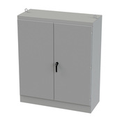 Enclosure: 72 x 60 x 24in, freestanding, carbon steel (PN# SCE-726024FSD)