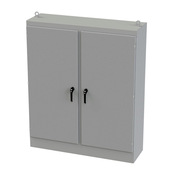 Enclosure: 72 x 60 x 18in, freestanding, carbon steel (PN# SCE-72EL6018FSD)