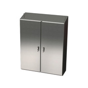 Enclosure: 72 x 60 x 18in, freestanding, 304 stainless steel (PN# SCE-72EL6018SSST)
