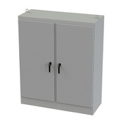 Enclosure: 72 x 60 x 24in, freestanding, carbon steel (PN# SCE-72EL6024FSD)