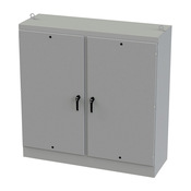 Enclosure: 72 x 72 x 24in, freestanding, carbon steel (PN# SCE-72EL7224FSD)
