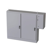 Enclosure: 72 x 78 x 18in, freestanding, carbon steel (PN# SCE-72XD7818)