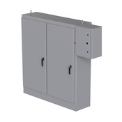 Enclosure: 72 x 54 x 18in, freestanding, carbon steel (PN# SCE-72XR5418G)
