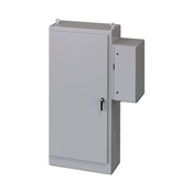 Enclosure: 84 x 40 x 18in, freestanding, carbon steel (PN# SCE-84XD4018G)