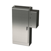 Enclosure: 84 x 40 x 18in, freestanding, 304 stainless steel (PN# SCE-84XD4018SS)
