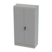 Enclosure: 90 x 48 x 24in, freestanding, carbon steel (PN# SCE-904824FSD)