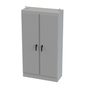Enclosure: 90 x 48 x 20in, freestanding, carbon steel (PN# SCE-90EL4820FSD)
