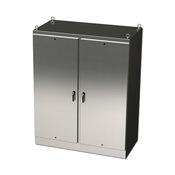Enclosure: 90 x 72 x 36in, freestanding, 304 stainless steel (PN# SCE-90EL7236SSFSD)
