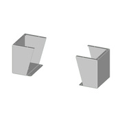 Комплект напольных подставок Saginaw: для корпусов глубиной 18 дюймов (PN# SCE-FK1518LG)