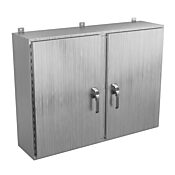 Корпус: 36 x 48 x 12 дюймов, настенное крепление, нержавеющая сталь 304 (PN# SSN4364812WF3PT)