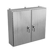 Корпус: 42 x 48 x 12 дюймов, настенное крепление, нержавеющая сталь 304 (PN# SSN4424812WF3PT)