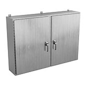 Корпус: 42 x 60 x 12 дюймов, настенное крепление, нержавеющая сталь 304 (PN# SSN4426012WF3PT)