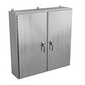 Корпус: 48 x 48 x 12 дюймов, настенное крепление, нержавеющая сталь 304 (PN# SSN4484812WF3PT)