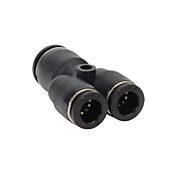 Pneumatic Push-to-connect Fitting: 5/pk, union Y reducer (PN# URY38-516)