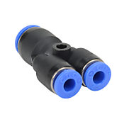 Pneumatic Push-to-connect Fitting: 5/pk, union Y reducer (PN# URY6M-4M)