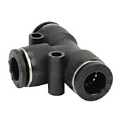 Pneumatic Push-to-connect Fitting: 5/pk, union tee (PN# UT38)