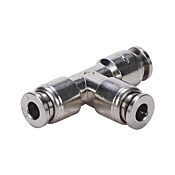 Pneumatic Push-to-connect Fitting: union tee (PN# UT532-SS)