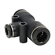 Pneumatic Push-to-connect Fitting: 5/pk, union tee reducer (PN# UTR38-14)