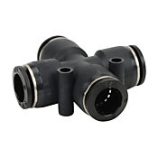 Pneumatic Push-to-connect Fitting: 5/pk, union cross (PN# UX12)