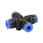 Pneumatic Push-to-connect Fitting: 5/pk, union cross (PN# UX532)