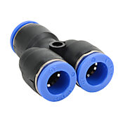 Pneumatic Push-to-connect Fitting: 5/pk, union Y (PN# UY10M)