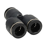 Pneumatic Push-to-connect Fitting: 5/pk, union Y (PN# UY12)