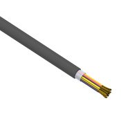 Multi-conductor Control Cable: 14 AWG, cut to length (PN# VNTC-14-12-BK-1)