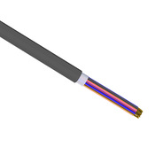 Multi-conductor Control Cable: 18 AWG, cut to length (PN# VNTC-18-24-BK-1)