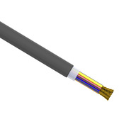 Multi-conductor Control Cable: 18 AWG, cut to length (PN# VNTC-18-8-BK-1)