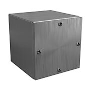 Корпус: 6 x 6 x 6 дюймов, настенное крепление, нержавеющая сталь 304 (PN# WA060606GSCSS)