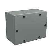 Корпус: 6 x 8 x 4 дюйма, настенное крепление, углеродистая сталь (PN# WA060804GSC)