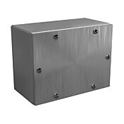 Корпус: 6 x 8 x 4 дюйма, настенное крепление, нержавеющая сталь 304 (PN# WA060804GSCSS)