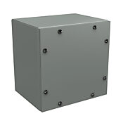 Корпус: 8 x 8 x 6 дюймов, настенное крепление, углеродистая сталь (PN# WA080806GSC)