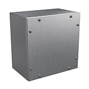 Корпус: 10 x 10 x 6 дюймов, настенное крепление, оцинкованная сталь (PN# WA101006GSCG)