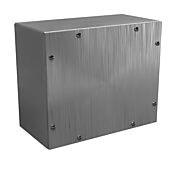 Корпус: 10 x 12 x 6 дюймов, настенное крепление, нержавеющая сталь 304 (PN# WA101206GSCSS)