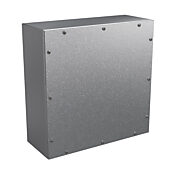 Enclosure: 16 x 16 x 6in, wall mount, galvanized steel (PN# WA161606GSCG)