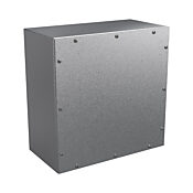 Enclosure: 16 x 16 x 8in, wall mount, galvanized steel (PN# WA161608GSCG)