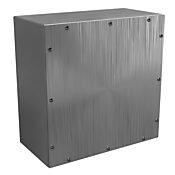 Enclosure: 16 x 16 x 8in, wall mount, 304 stainless steel (PN# WA161608GSCSS)