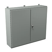 Корпус: 42 x 48 x 12 дюймов, настенное крепление, углеродистая сталь (PN# WA424812WF)